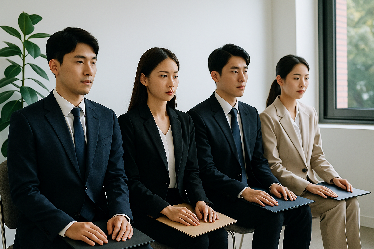 면접수당 관련 사진첨부