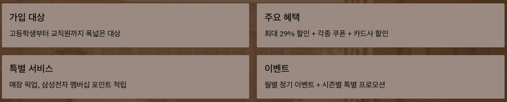 갤럭시 캠퍼스 스토어 완전 활용법 총 정리 요약 이미지