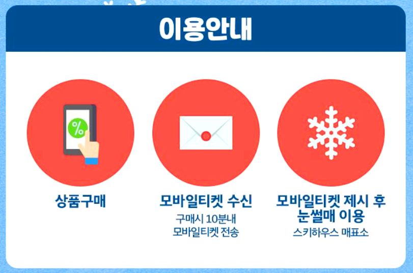 태백 오투리조트 눈썰매장