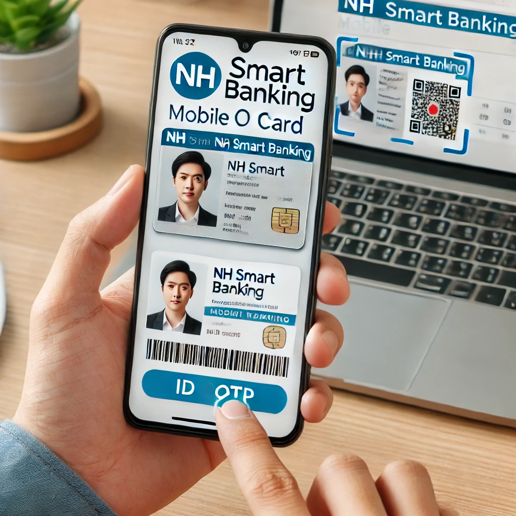 농협은행 모바일 OTP 발급 방법