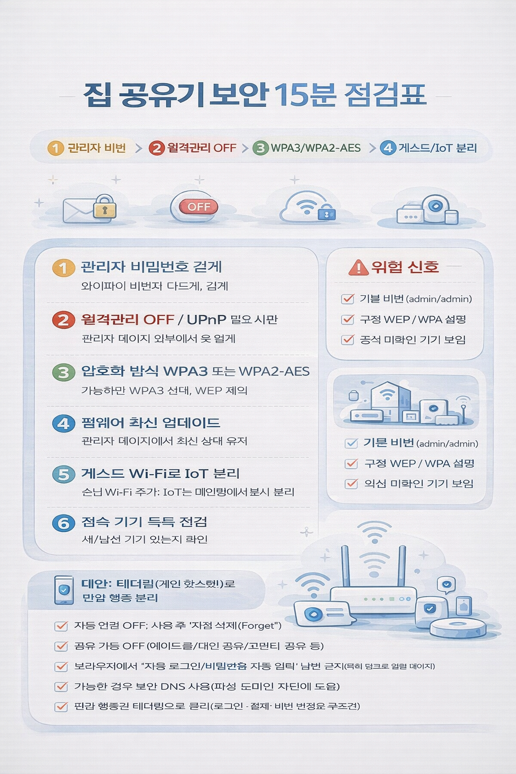 와이파이 보안: 공공 Wi-Fi에서 절대 하면 안 되는 행동