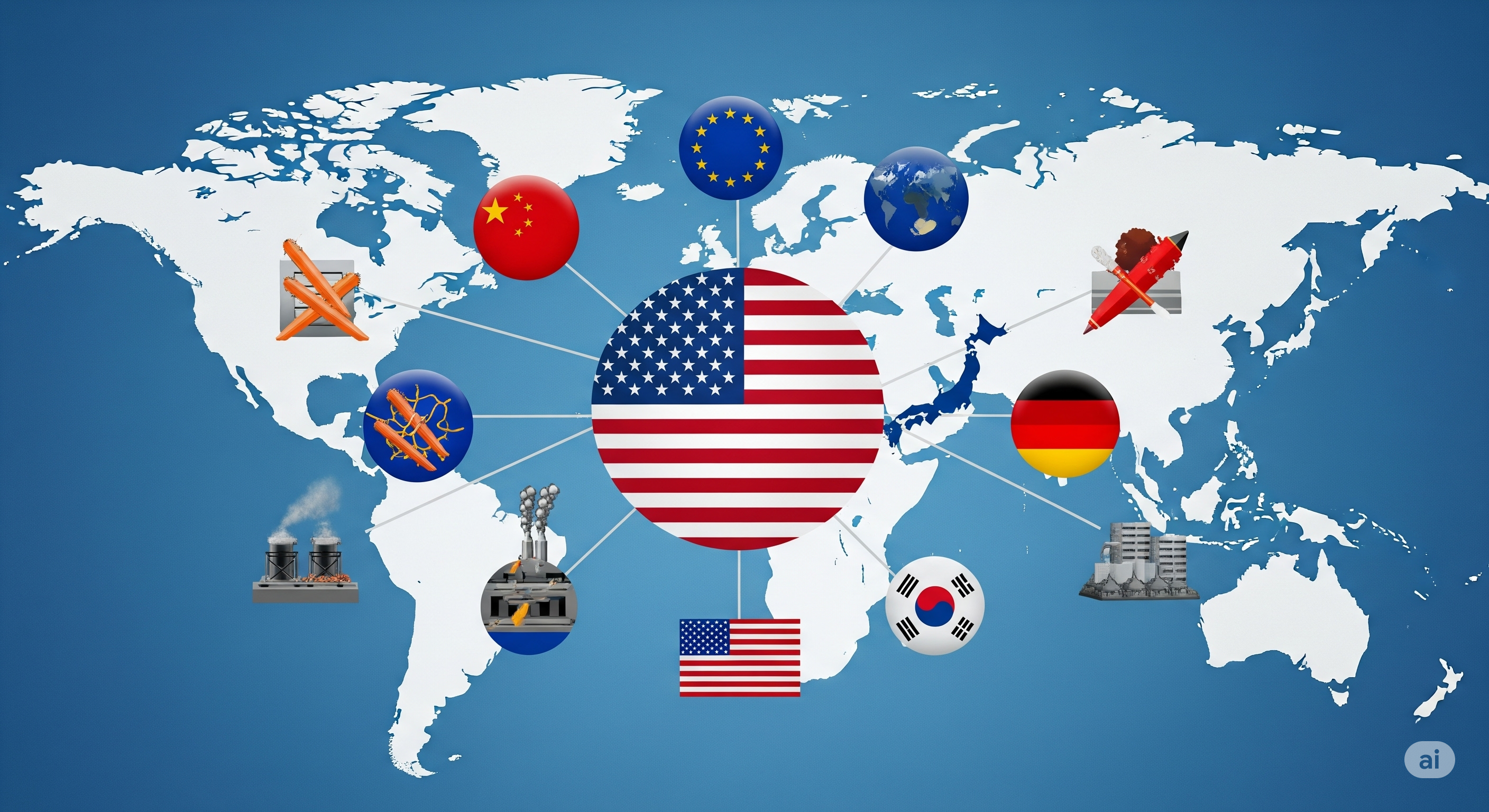 "국제사회의 반발과 트럼프 정부의 대응"에 대한 이미지입니다.