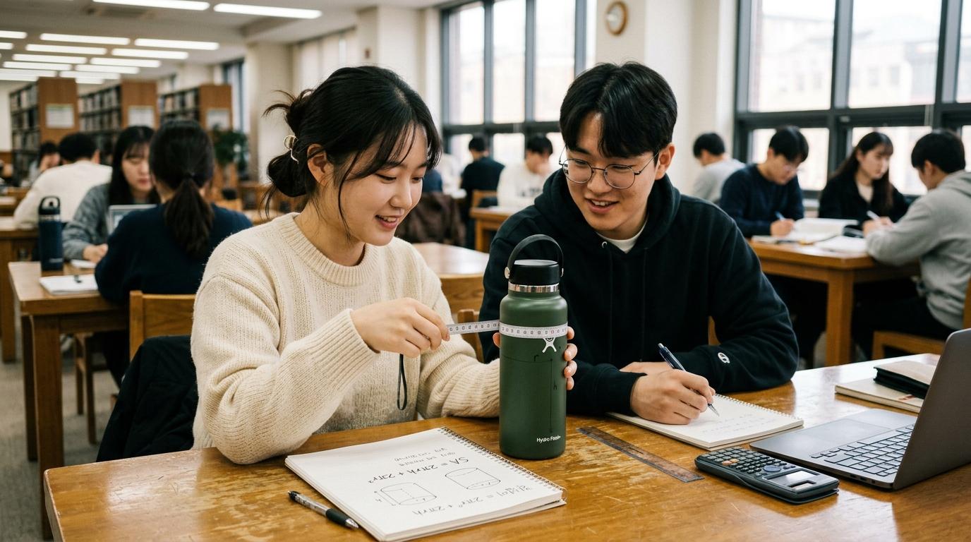 원기둥의 겉넓이 공식