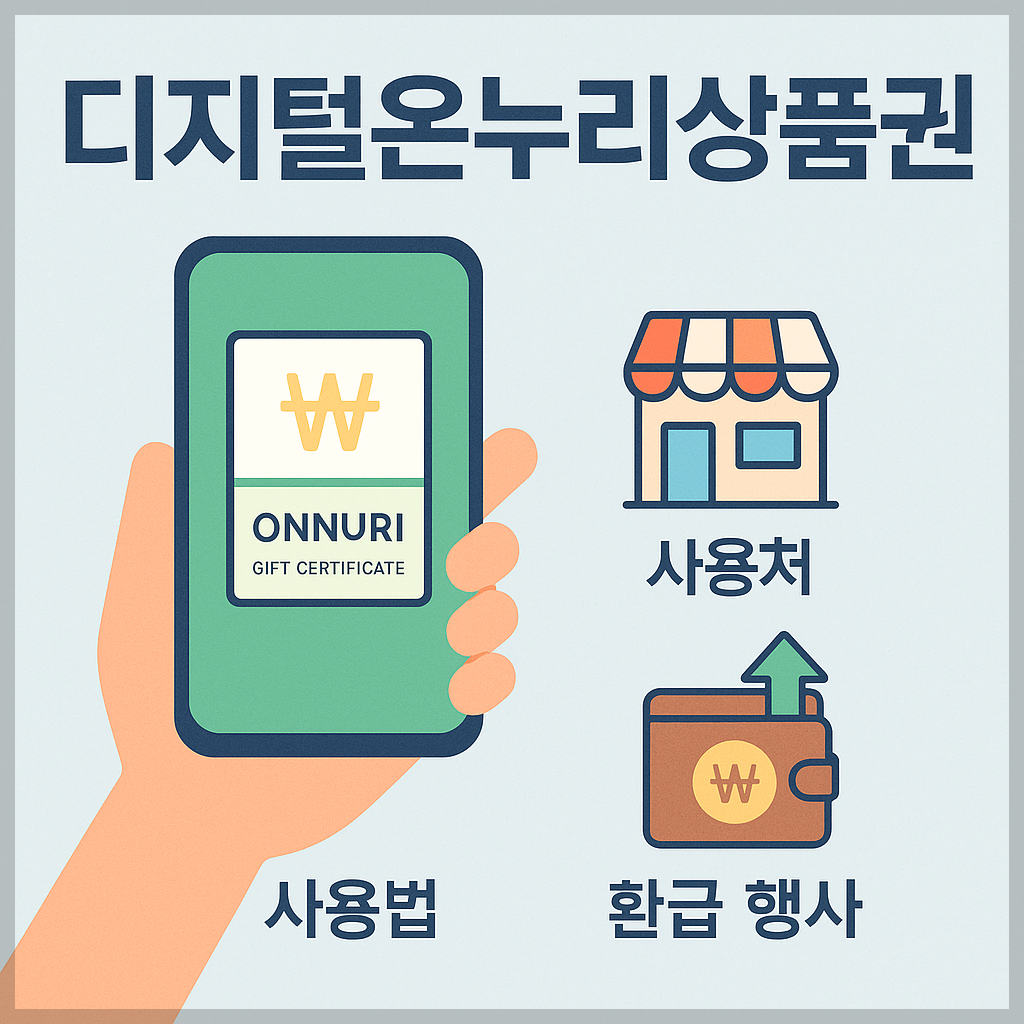 디지털온누리상품권 사용처