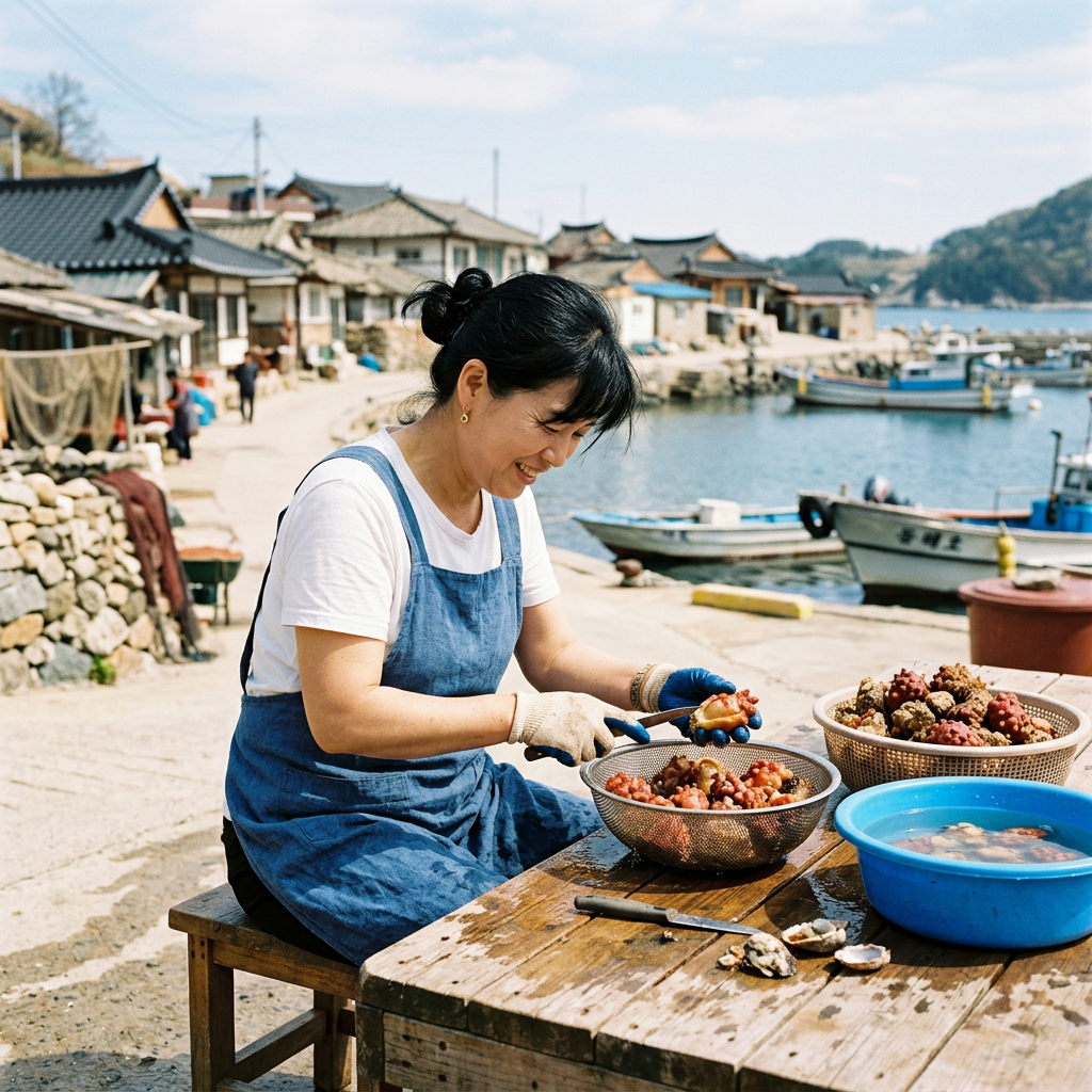 미더덕 손질법