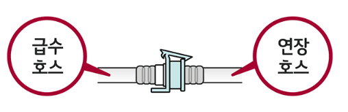 LG 세탁기 급수 호스 연장 방법
