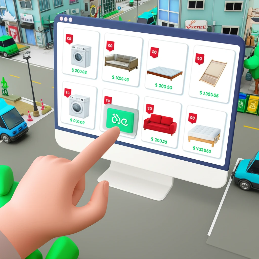 침대 소파 냉장고? 합정동 폐기물 온..