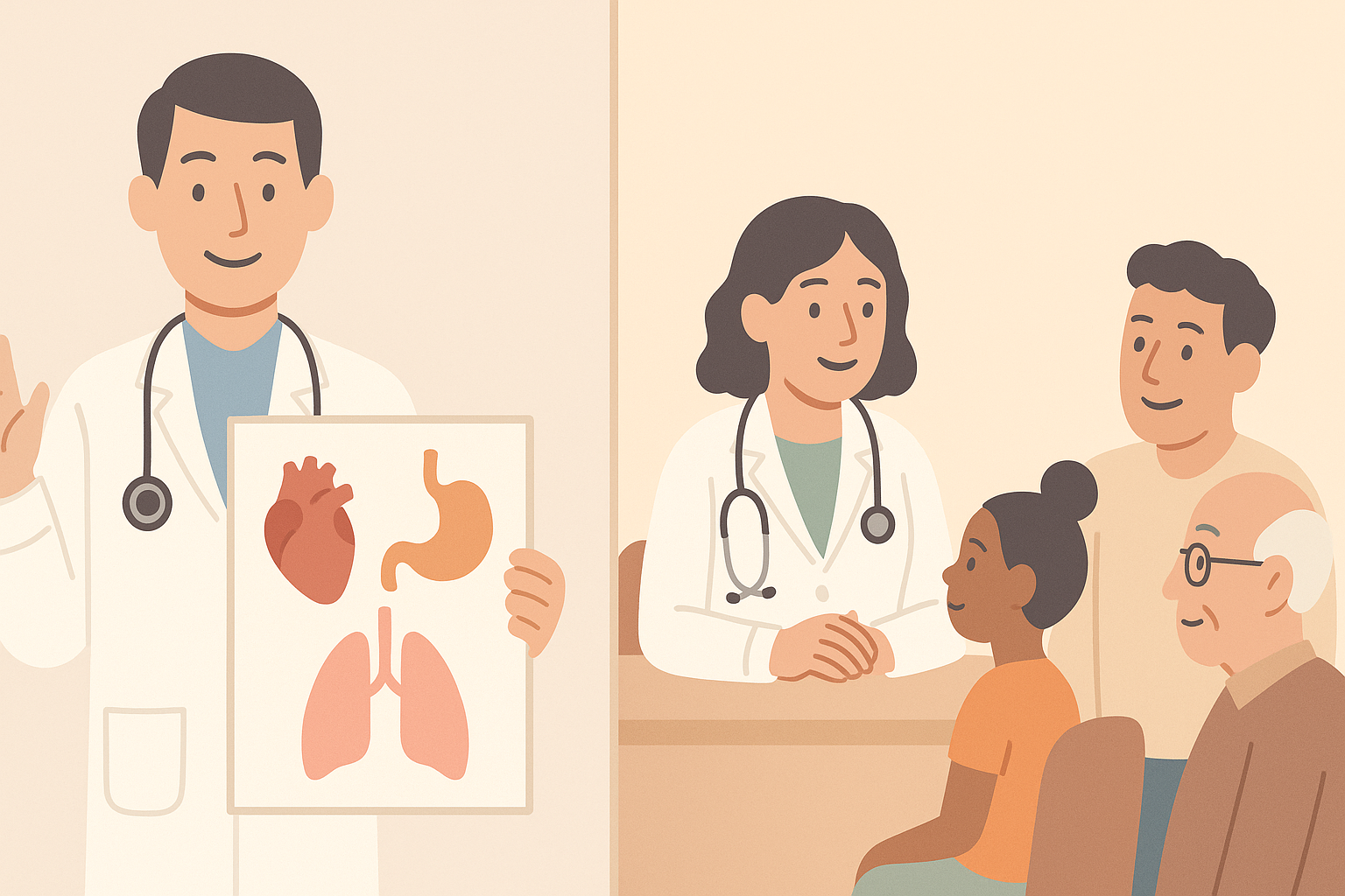 내과와 다른 점 참조 이미지