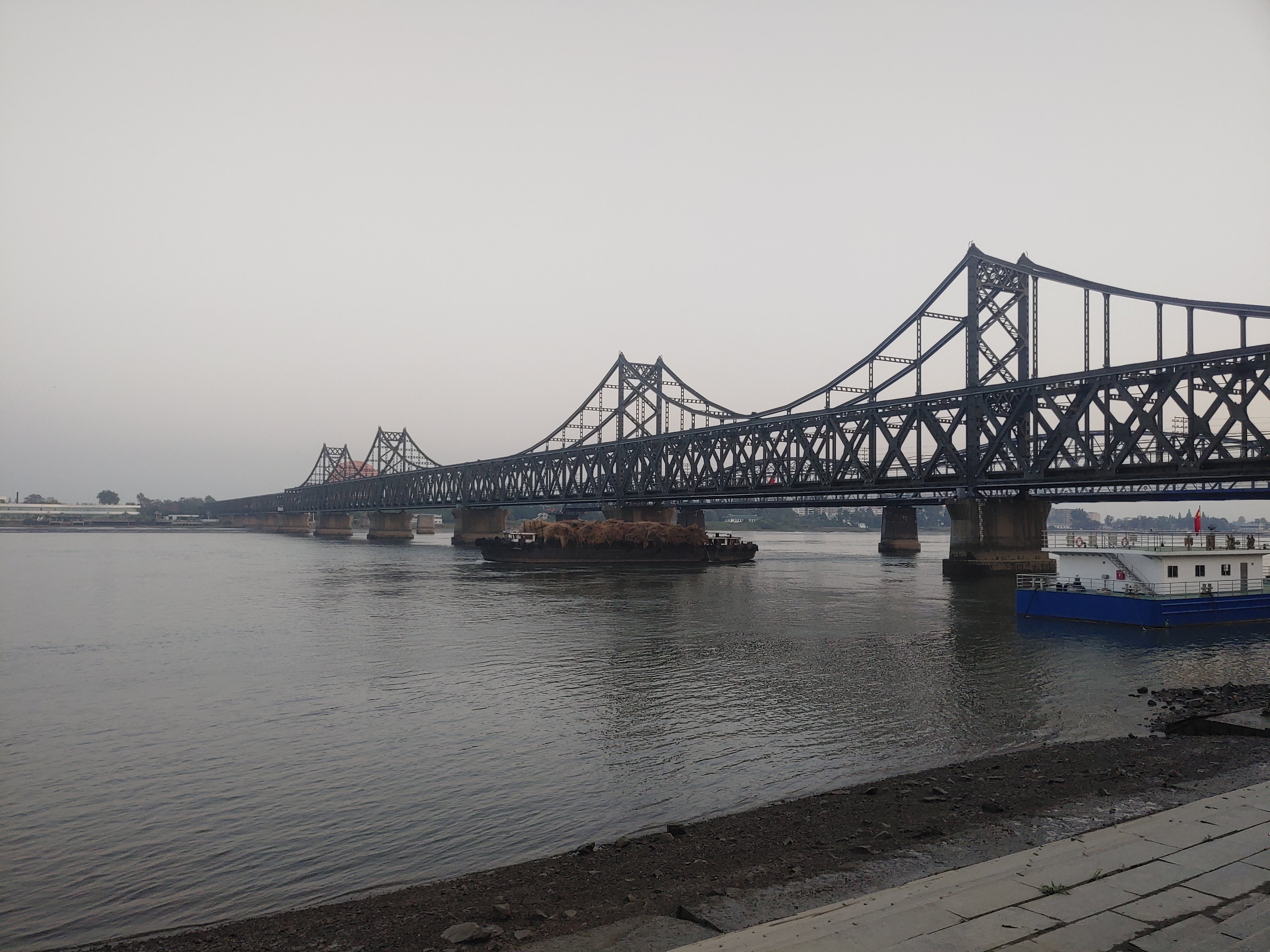 끊어진 압록강 철교