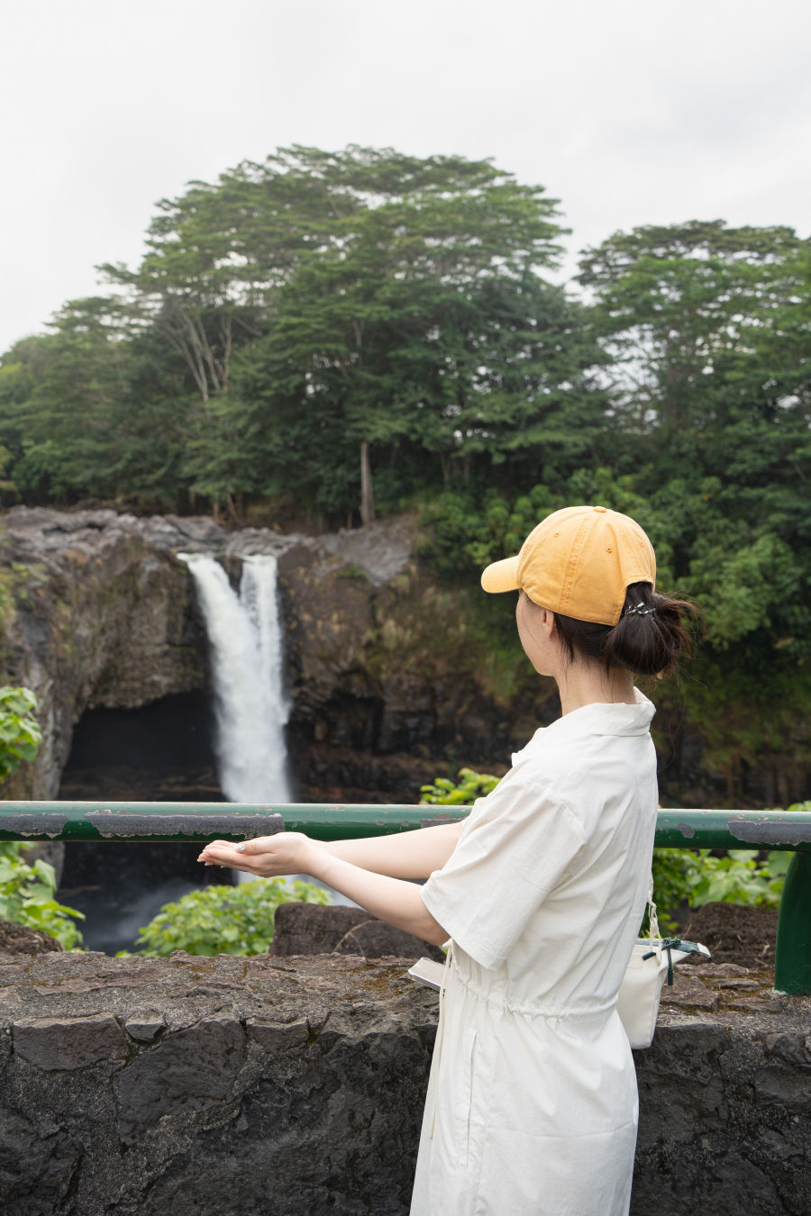 하와이 힐로 레인보우 폭포 인증샷