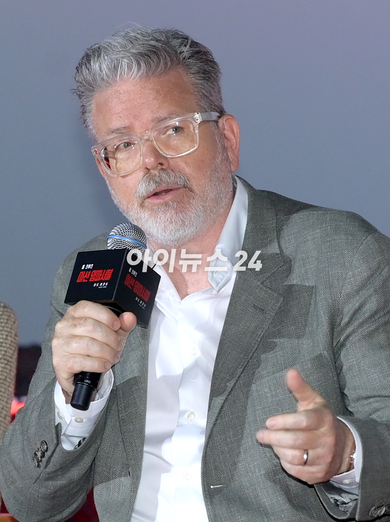 29일 오후 서울 송파구 롯데월드타워에서 진행된 영화 '미션 임파서블: 데드 레코닝 파트 원'(감독 크리스토퍼 맥쿼리) 내한 기자간담회에 참석하고 있다. [사진=정소희 기자]