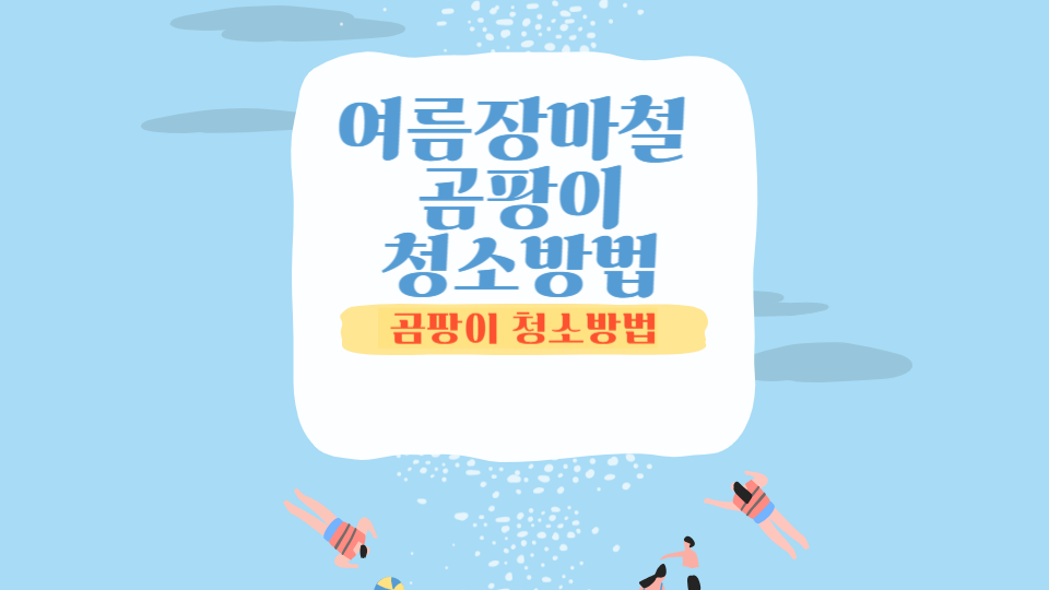 여름 장마철 곰팡이 청소방법