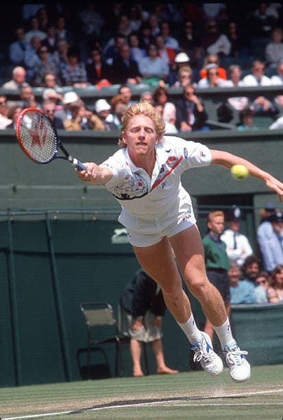 🎾 보리스 베커 – 다이빙과 파워의 황제