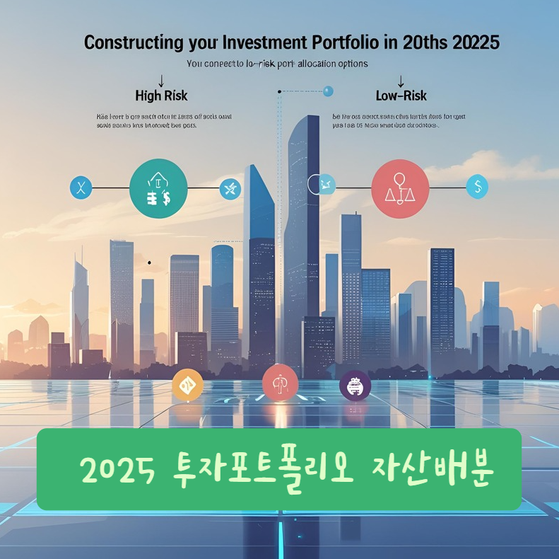 2025자산배분, 투자포트폴리오전략, ETF자산배분, 고위험저위험자산, 리밸런싱요령, 주식채권비중, 올웨더포트폴리오, 투자성향진단, 금투자전략, ETF추천