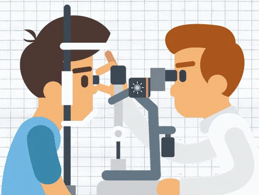 안경사-시력검사