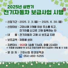 전기차 보조금