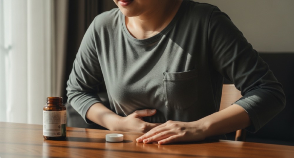 복용 후 불편 느낌