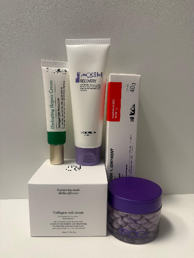 작성자가 사용중인 여러 브랜드의 재생크림 이미지