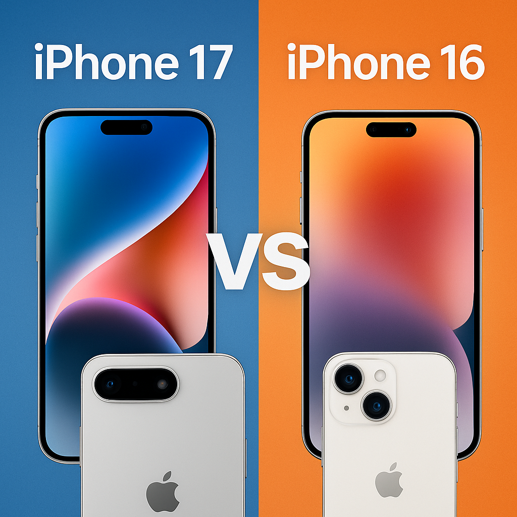 iPhone 17 vs 16 비교 -A19 칩·카메라 성능 분석