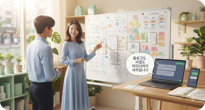 ChatGPT로 블로그와 사업 아이디어를 실전 기획하기