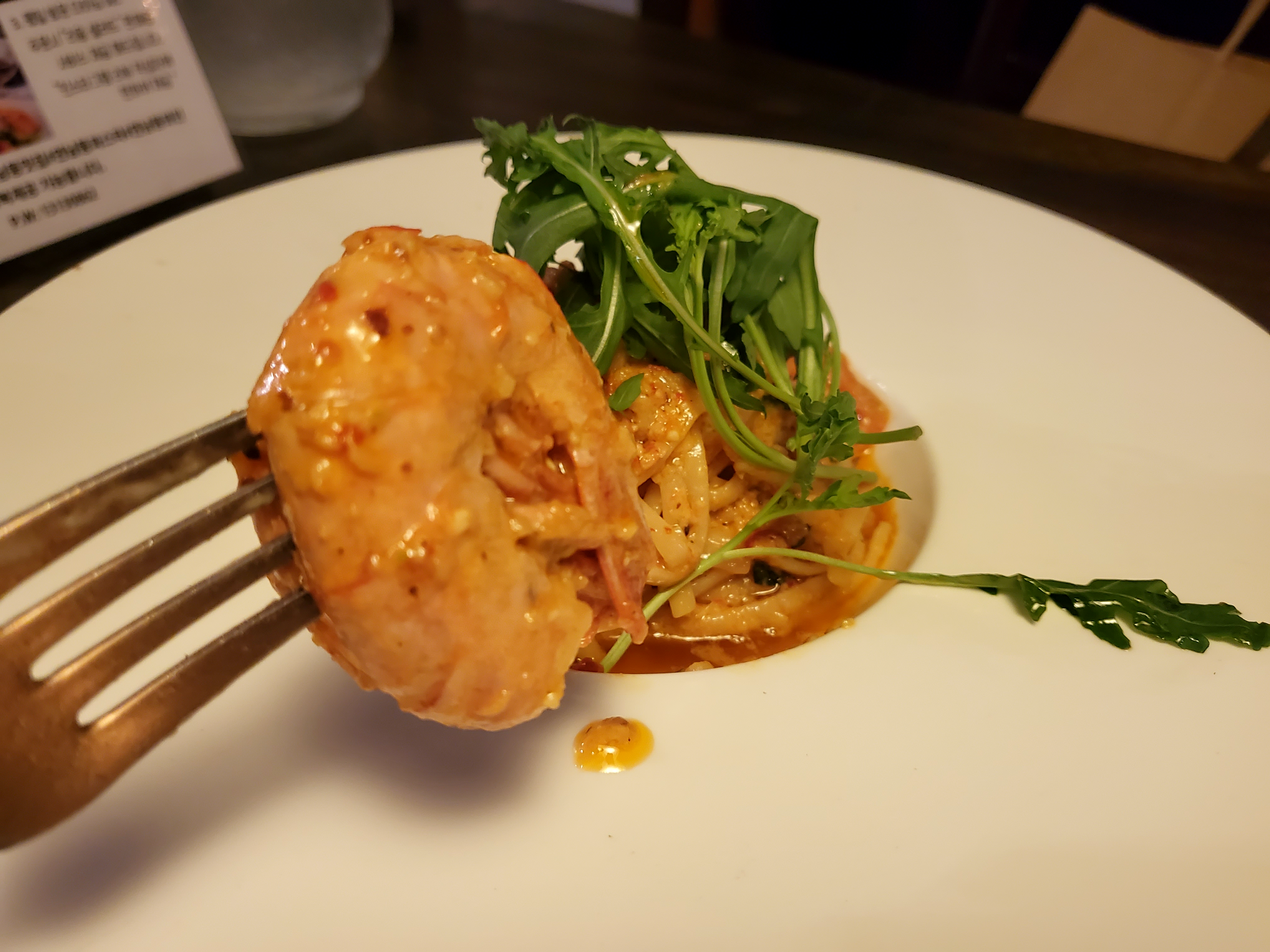 두툼한 새우