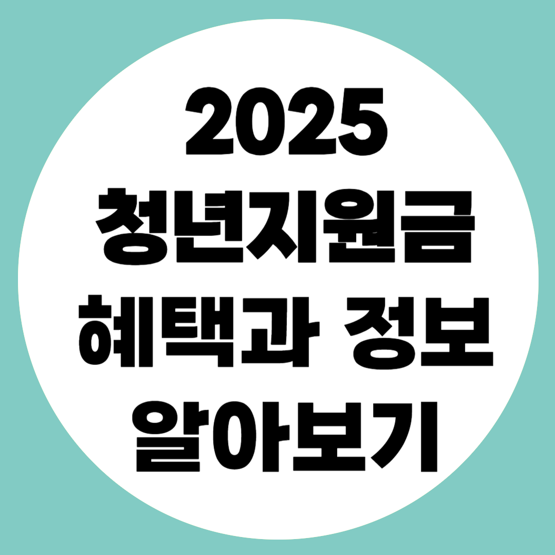 청년 지원금 관련사진
