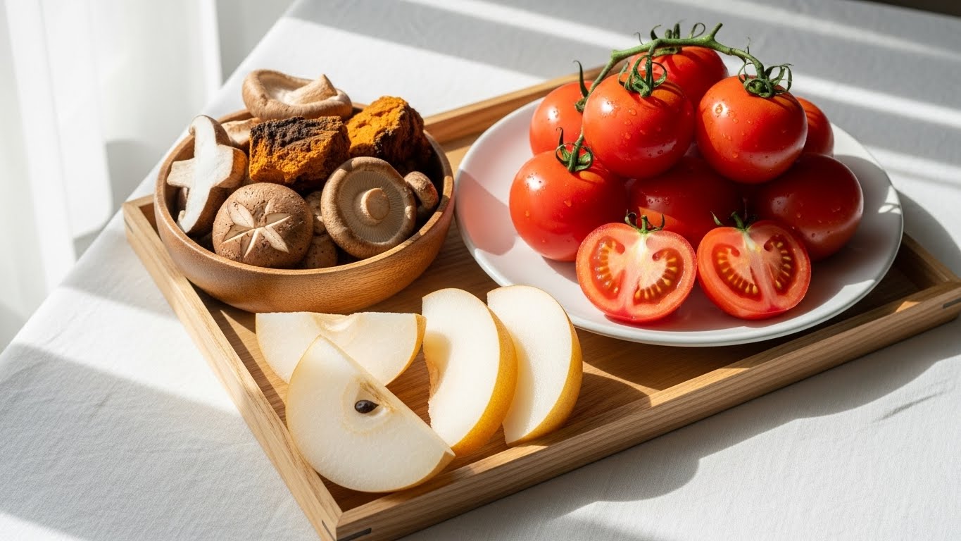 폐에좋은음식차