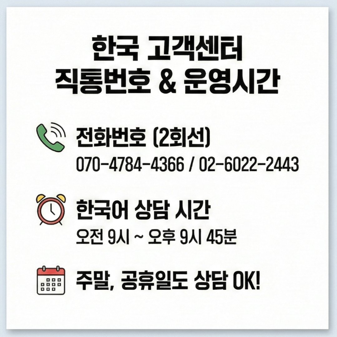 아고다 환불불가 예약 취소 꿀팁 및 고객센터 직통 전화번호 정리
