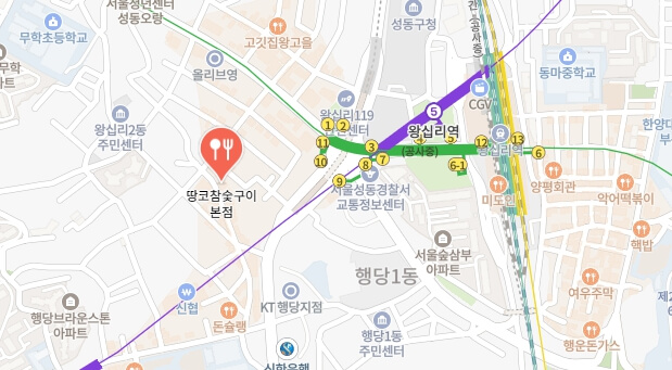 토요일은밥이좋아-성동구-돼지목살-위치