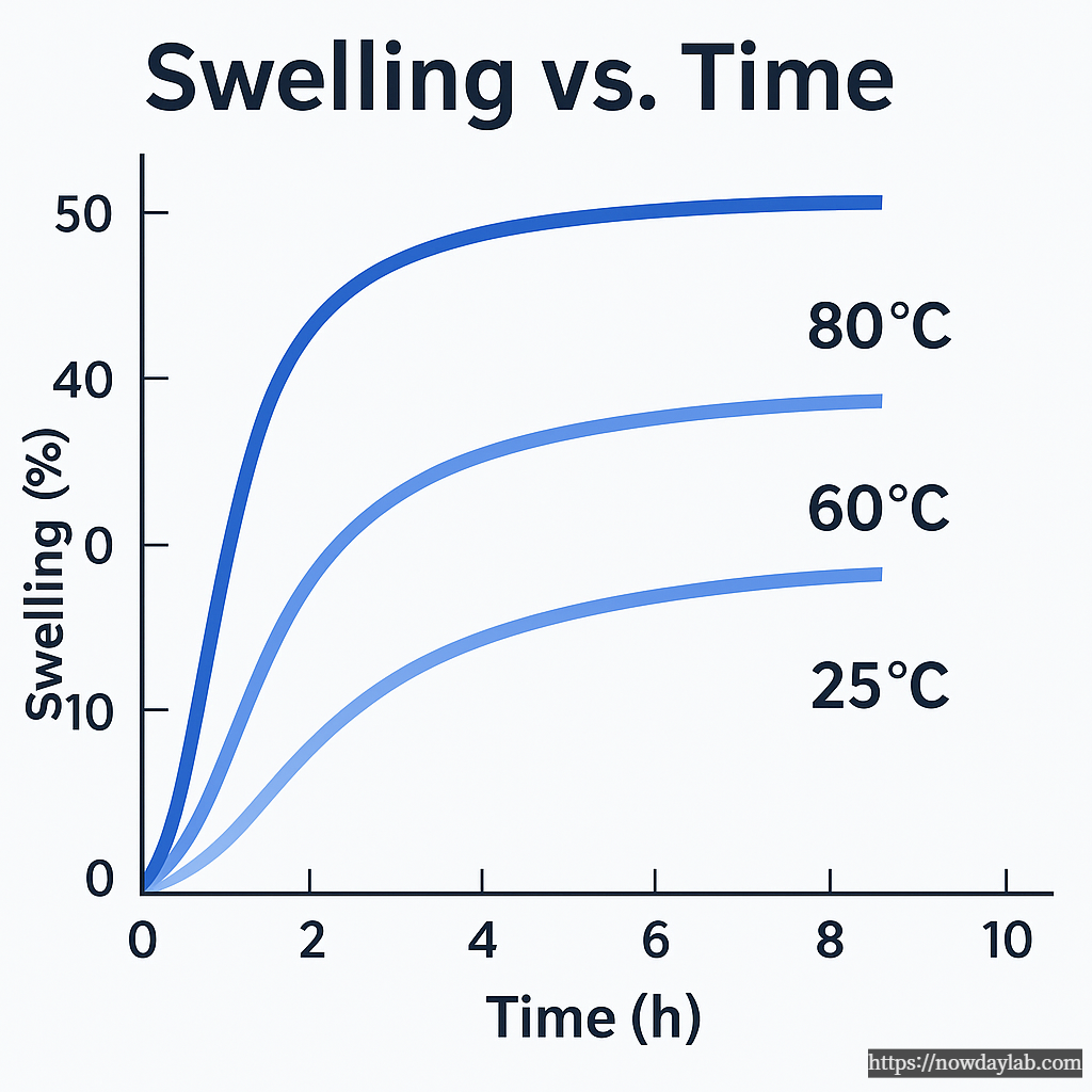 PFA 팽윤은 &ldquo;즉시 발생&rdquo;이 아니라 &ldquo;확산 기반&rdquo;이므로 시간에 따라 누적된다.