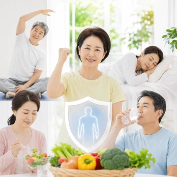 중년 이후 면역력 변화 이유 안내8