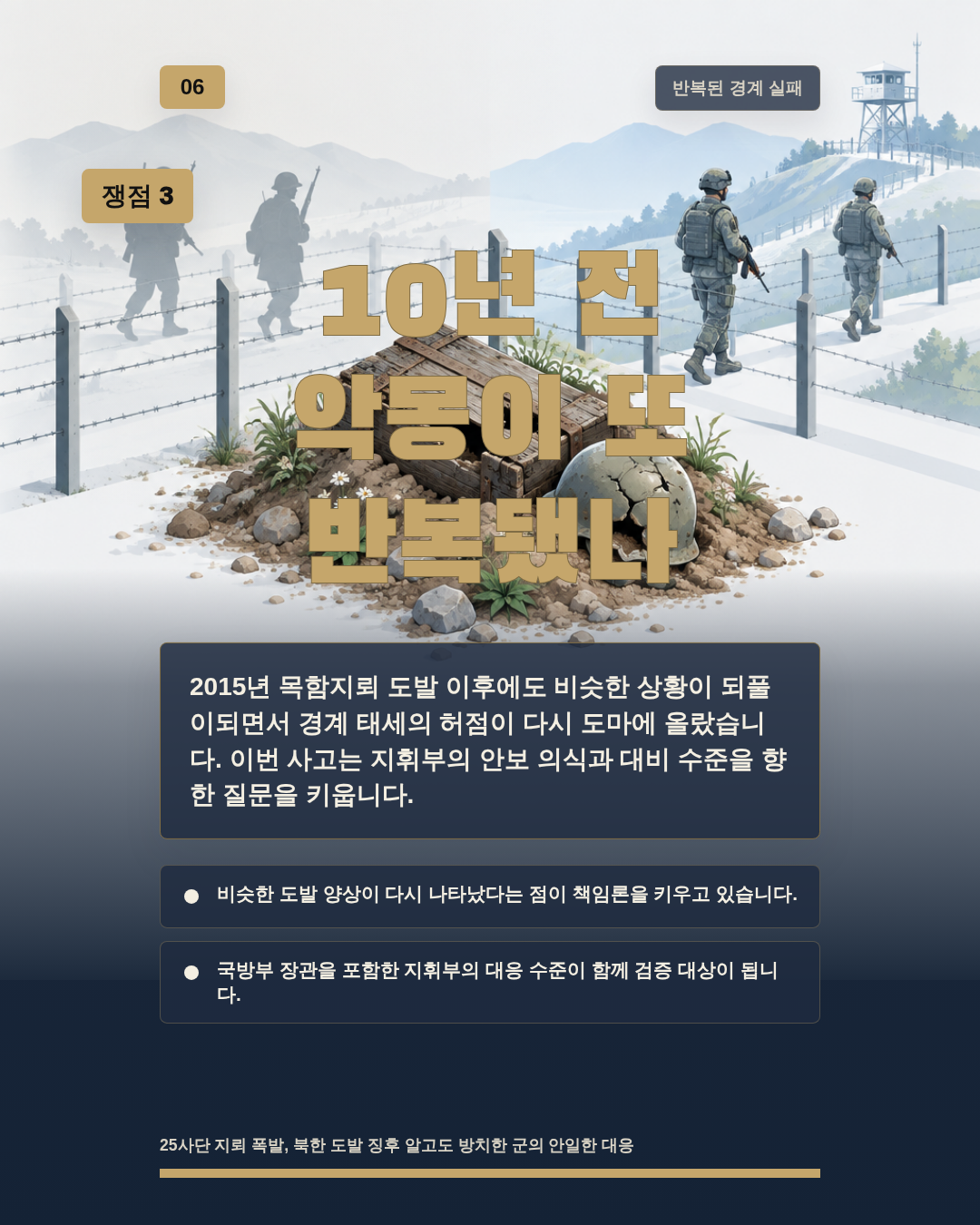 10년 전 악몽이 또 반복됐나