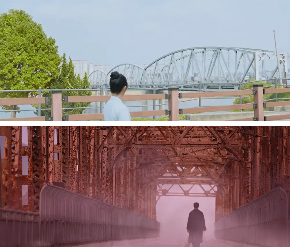 다리앞에서-삼도천을-떠올리는-솔이