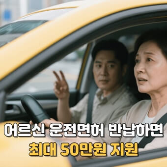 운전면허 반납 지원금