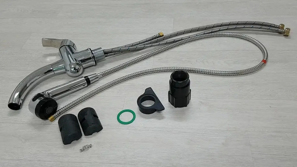 싱크대 수전 구성품