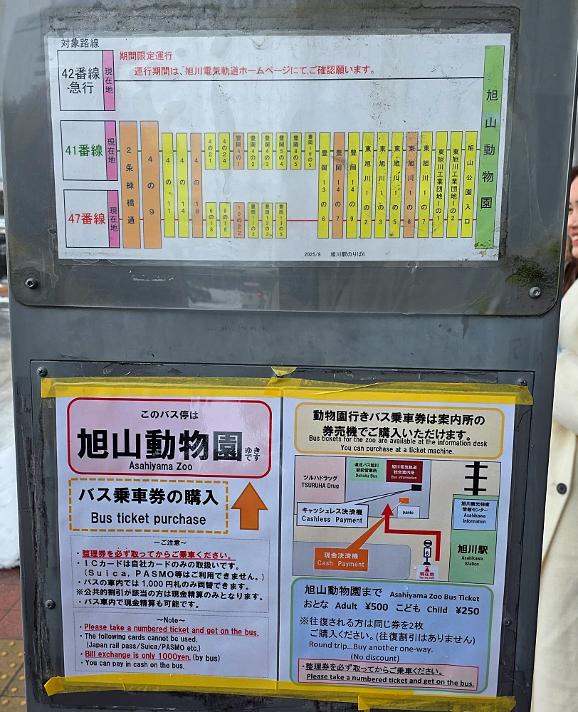 아사히야마 동물원 관광 가는 방법3