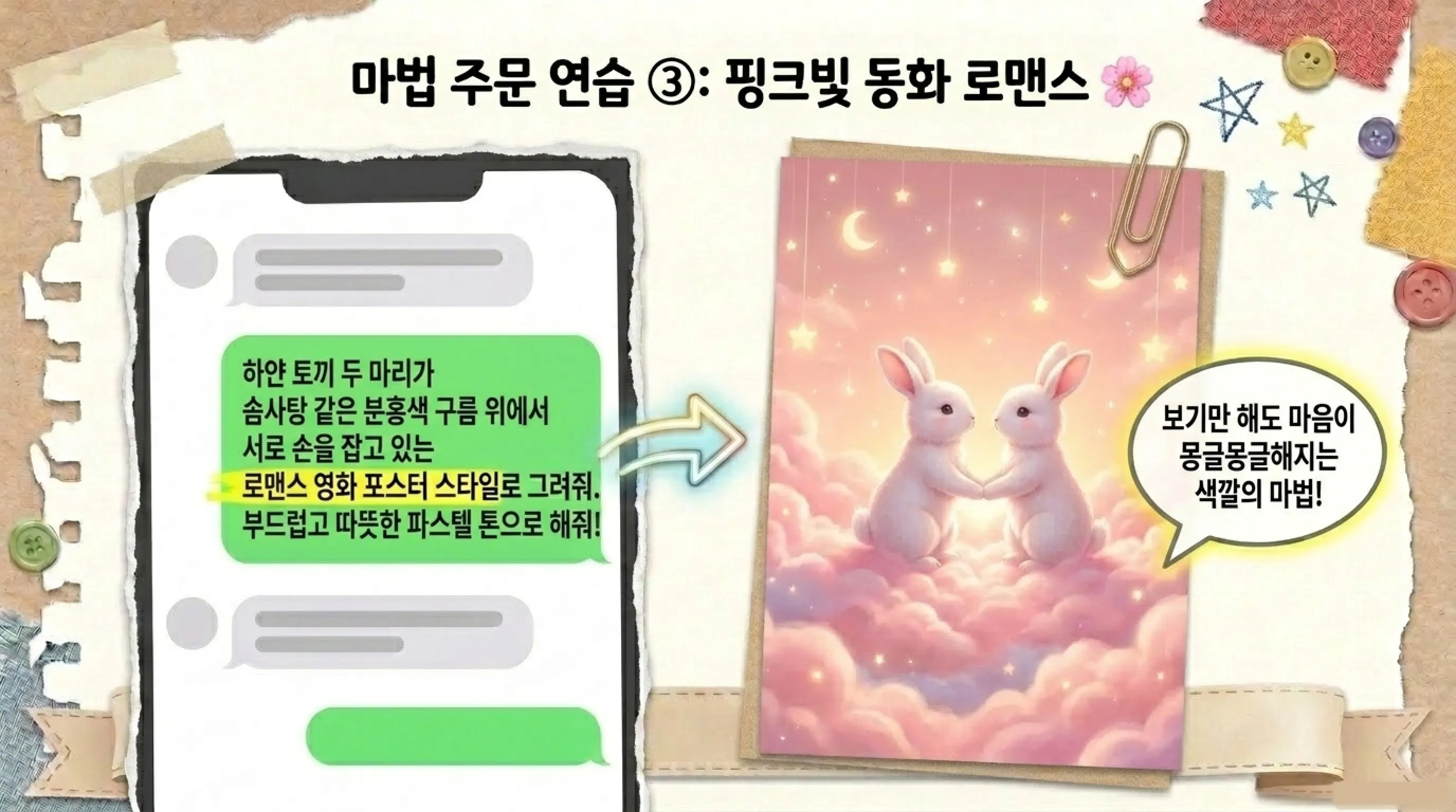 ChatGPT로 나만의 멋진 영화 포스터 만들기 로맨스 영화