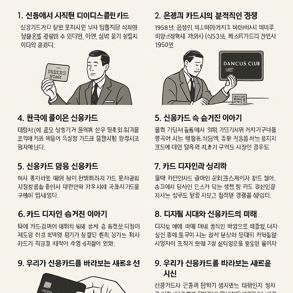 신용카드의 숨은 역사, 우리가 몰랐던 이야기