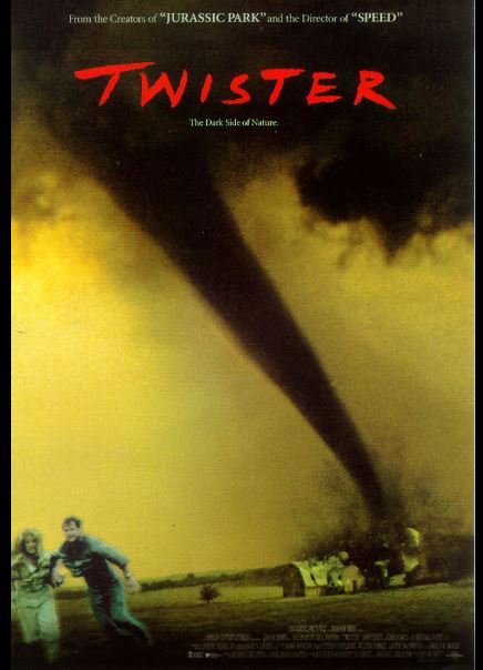 재난 영화의 고전으로 평가 받고 있는 작품 <트위스터>.