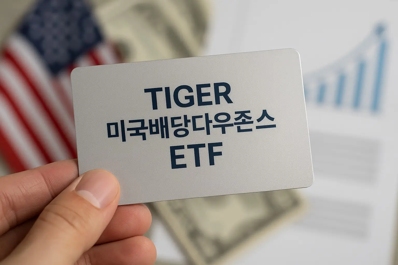 TIGER 미국배당다우존스 ETF 투자 이미지 - 안정적인 배당 수익과 미국 다우존스 지수를 추종하는 대표 ETF