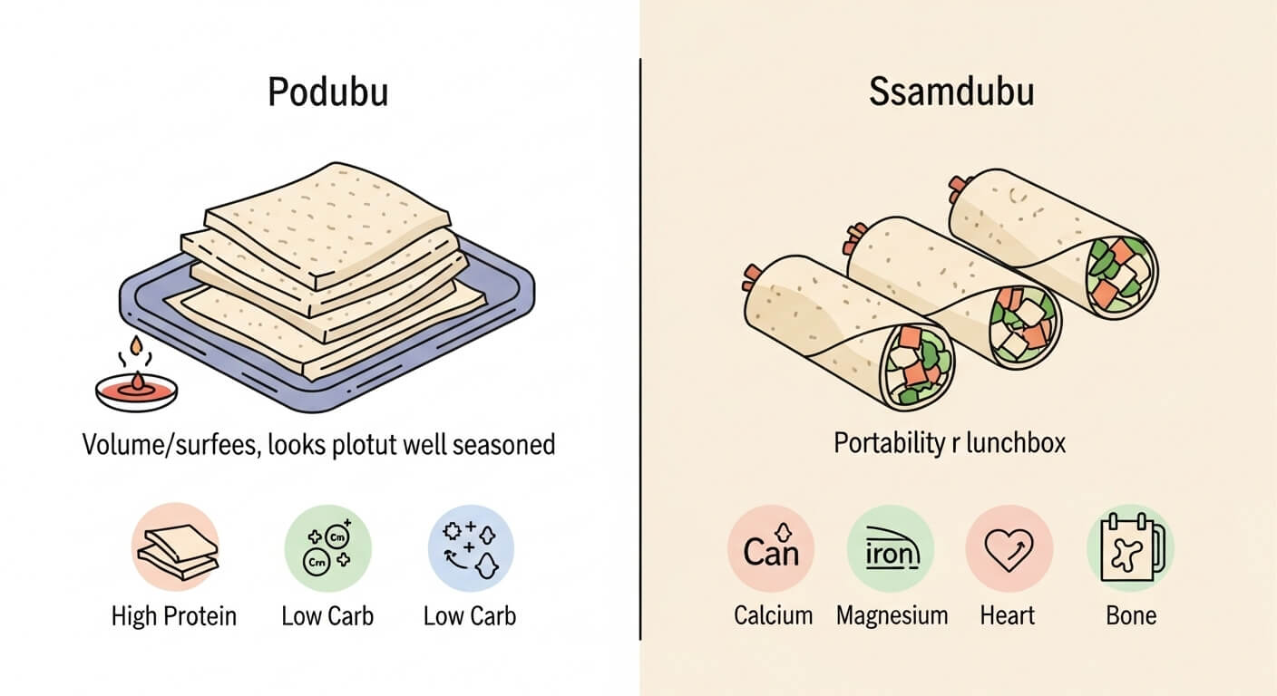 쌈두부의 조리법과 요리 아이디어