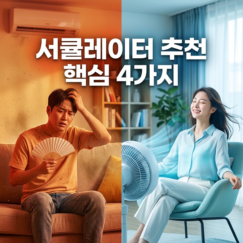 서큘레이터 추천 에어컨 냉방효율