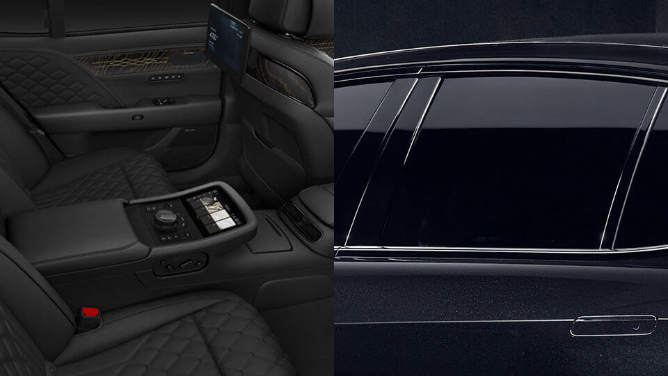 제너시스 G90 블랙 사진