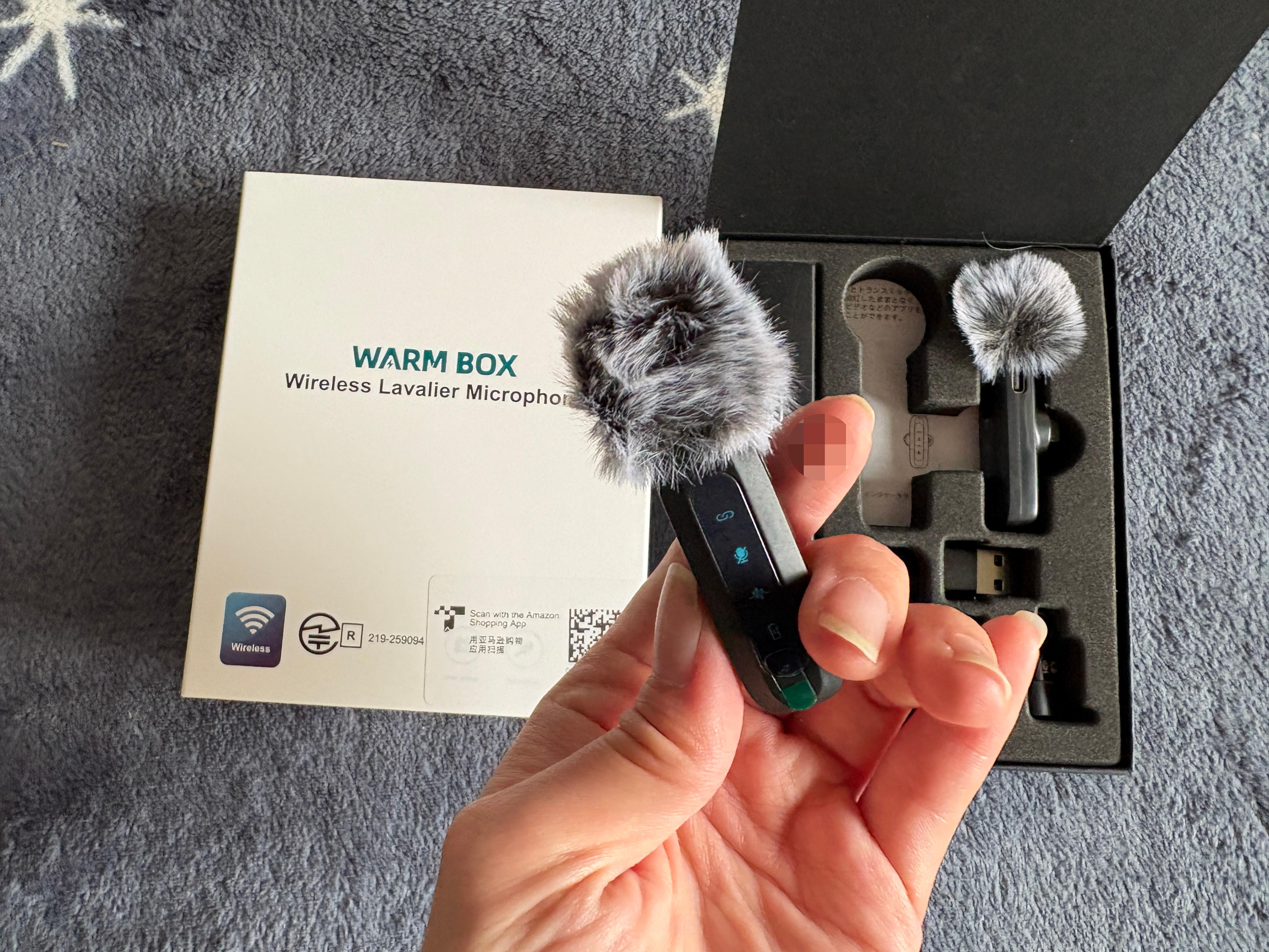 가볍고 슬림한 마이크 디자인