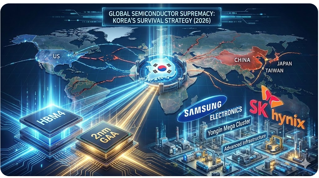 반도체 공급망 재편과 반도체 산업의 글로벌 지배력, 한국의 생존 전략