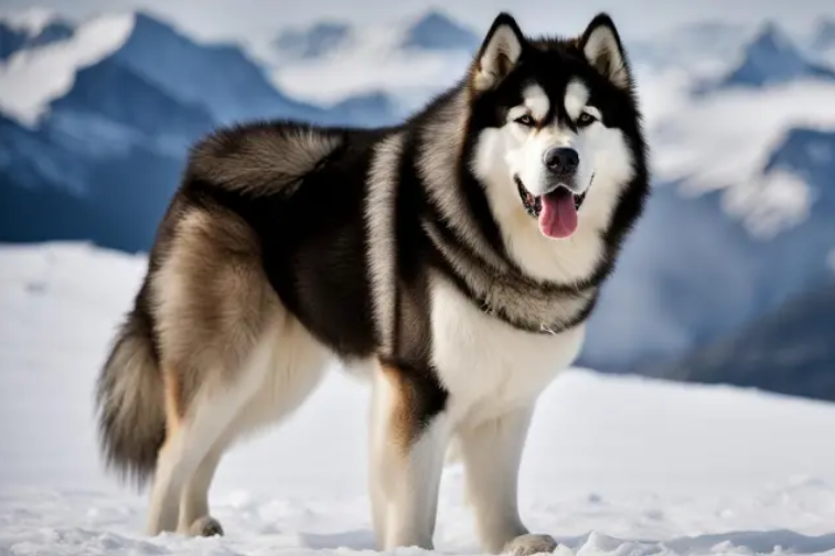 알라스칸 말라뮤트(Alaskan Malamute) 사진