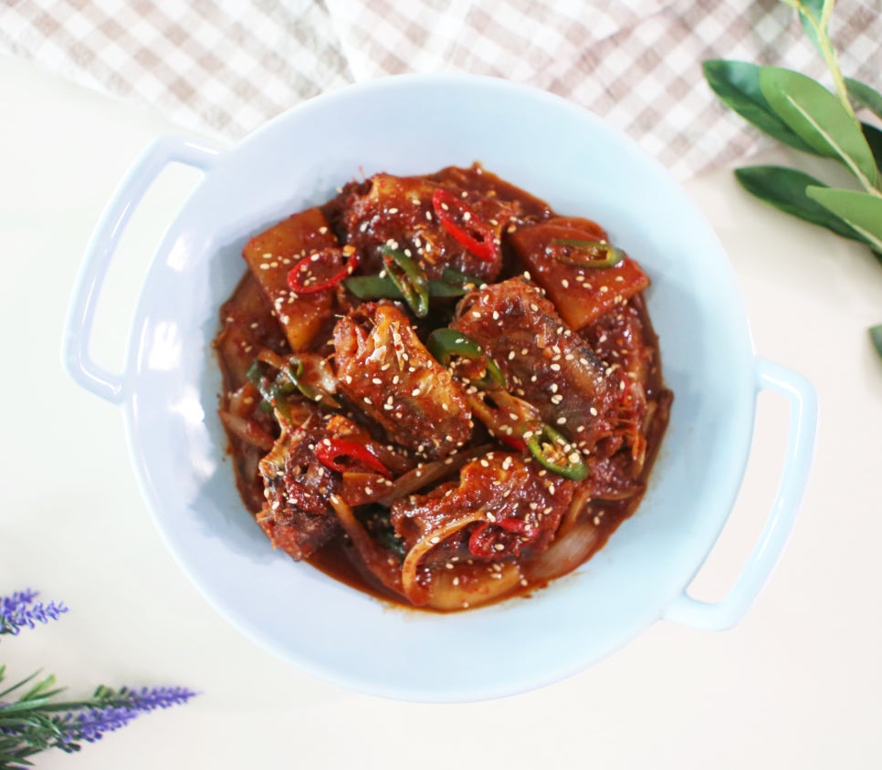 코다리조림 코다리찜 코다리무조림