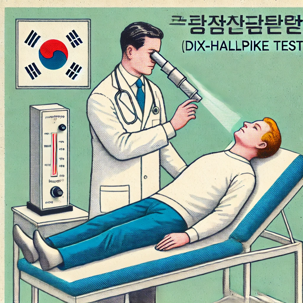 누웠을 때 어지러움