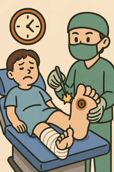 티눈 제거 수술 비용과 회복 기간3