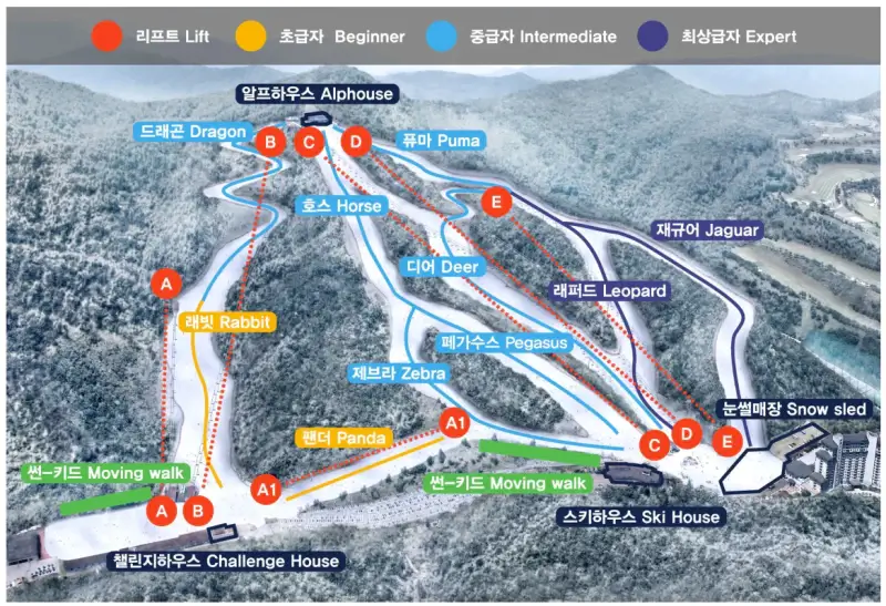 엘리시안-강촌-슬로프-맵